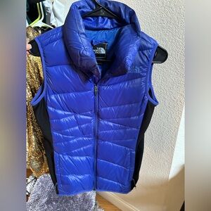 The North Face Blue Puffer Vest
